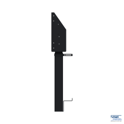 Floor-mounted wall lift for XXL touchscreens up to 86 inches, 120 kg