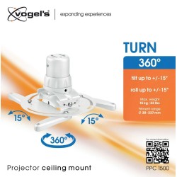 Vogel's PPC 1500 projektori laekinnitus