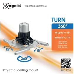 Vogel's PPC 1500 projektori laekinnitus