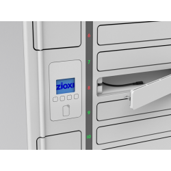 Zioxi onView RFID Chromebooki, tahvel- ja sülearvutite laadimise hoiukapp - 1:1 Torn
