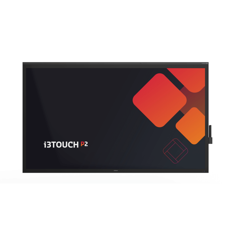 Interactive screen i3TOUCH P2 with wall mount