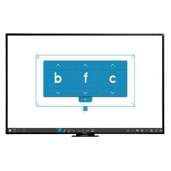 Interaktiivne tahvel i3BOARD DUO 8706 T20 (87" diagonaal)