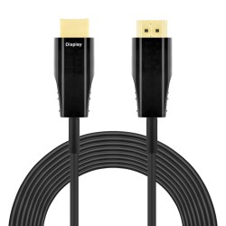 ULTRA High Speed HDMI-kaabel, 48Gbps, 10m, Must, AOC