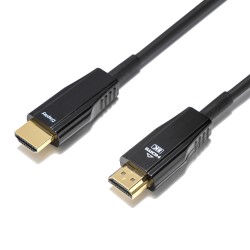 ULTRA High Speed HDMI-kaabel, 48Gbps, 10m, Must, AOC