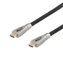 PRIME aktiivne HDMI kaabel, 5m, tekstiil, HDMI High Speed koos Ethernetiga