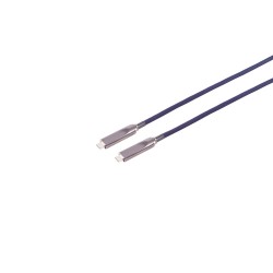 USB-C hübriidkaabel, 3.2, 8K, 10G, 60W, TPU