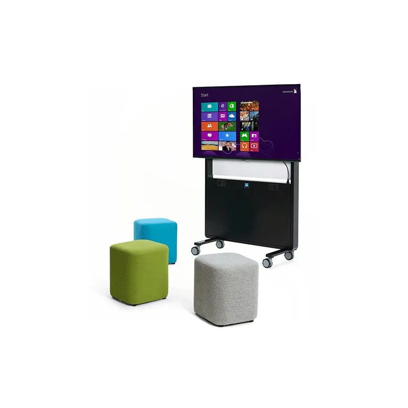 Rechargeable AV media wall Rechargeable AV media wall