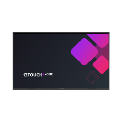 Interactive screen i3TOUCH X-ONE with wall mount