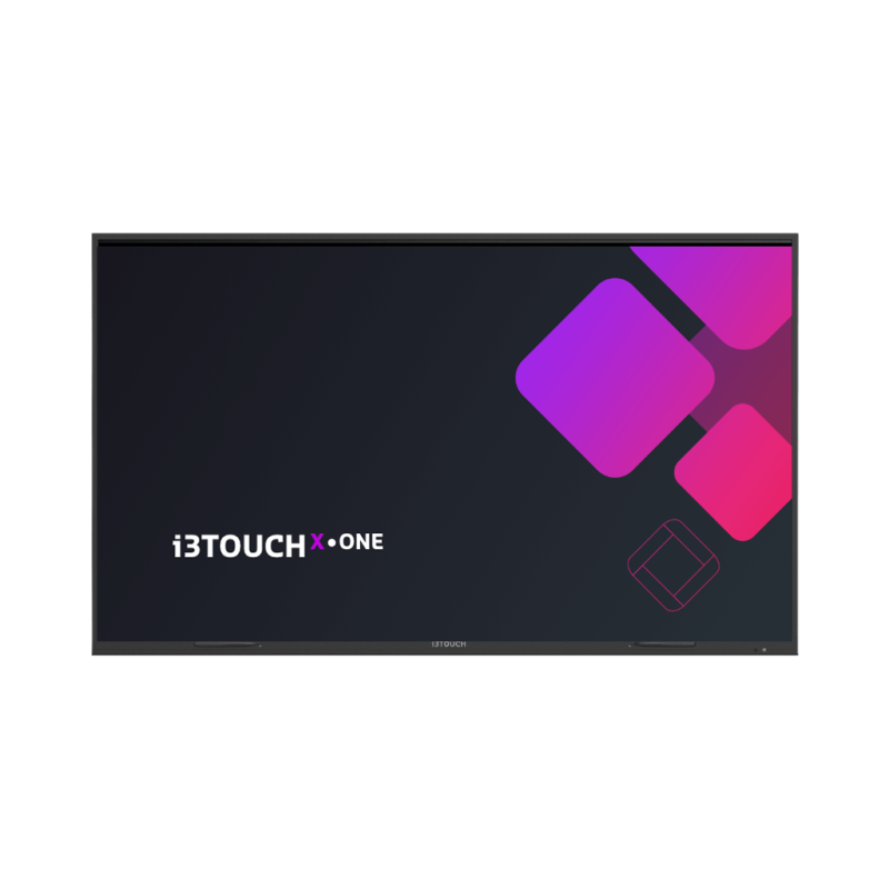 Interactive screen i3TOUCH X-ONE with wall mount Interactive screen i3TOUCH X-ONE with wall mount