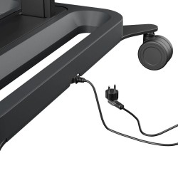 Vogel's RISE 5000 series motorized trolley for interactive displays